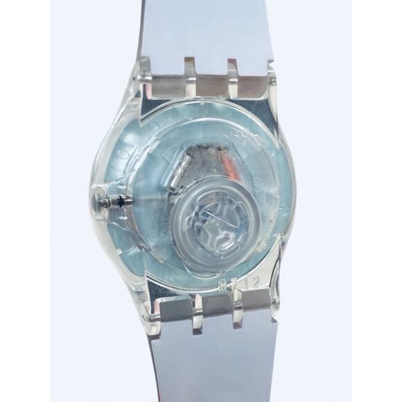 Swatch Watch FLOATING FLOWERS SUJK130 2007 Jelly In Jelly Rare Swiss Made Quartz - Picture 5 of 7